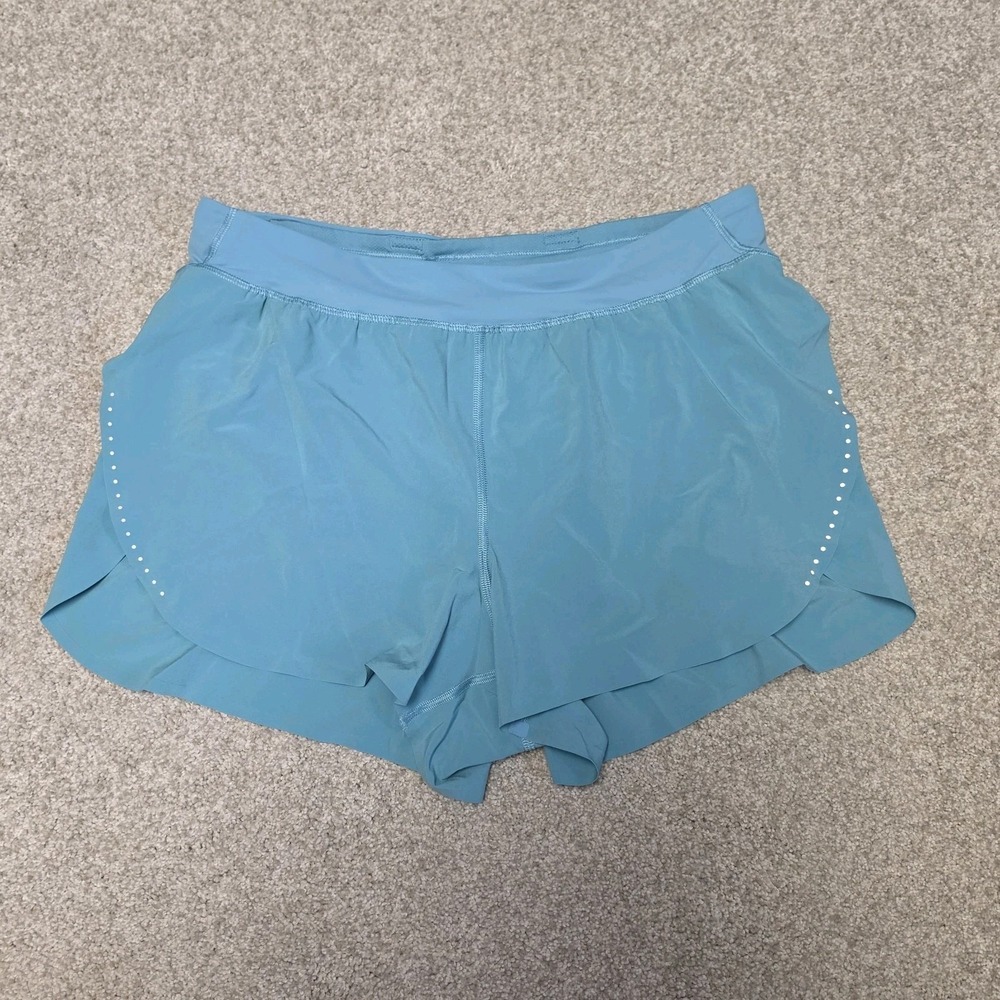 Lululemon Fast and Free Reflective High-Rise Classic-Fit Short 3" Aero Blue LRG